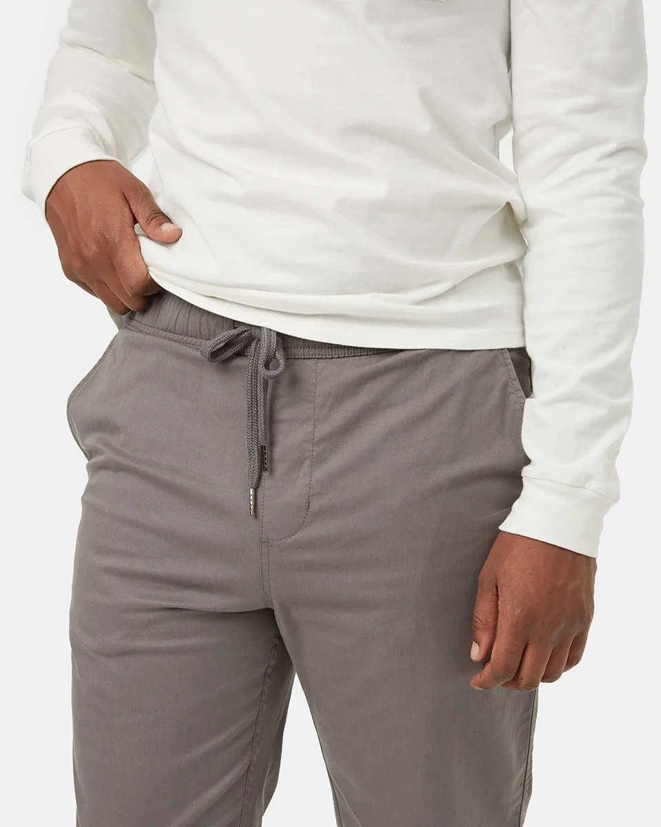 Stretch Twill Straight Pull On Pant