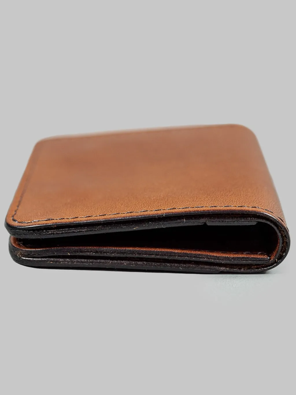 Studio D'Artisan Brown Leather Mini Wallet