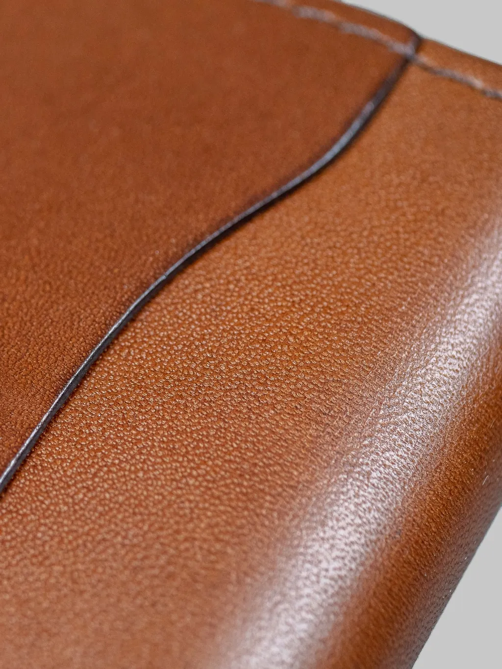 Studio D'Artisan Brown Leather Mini Wallet