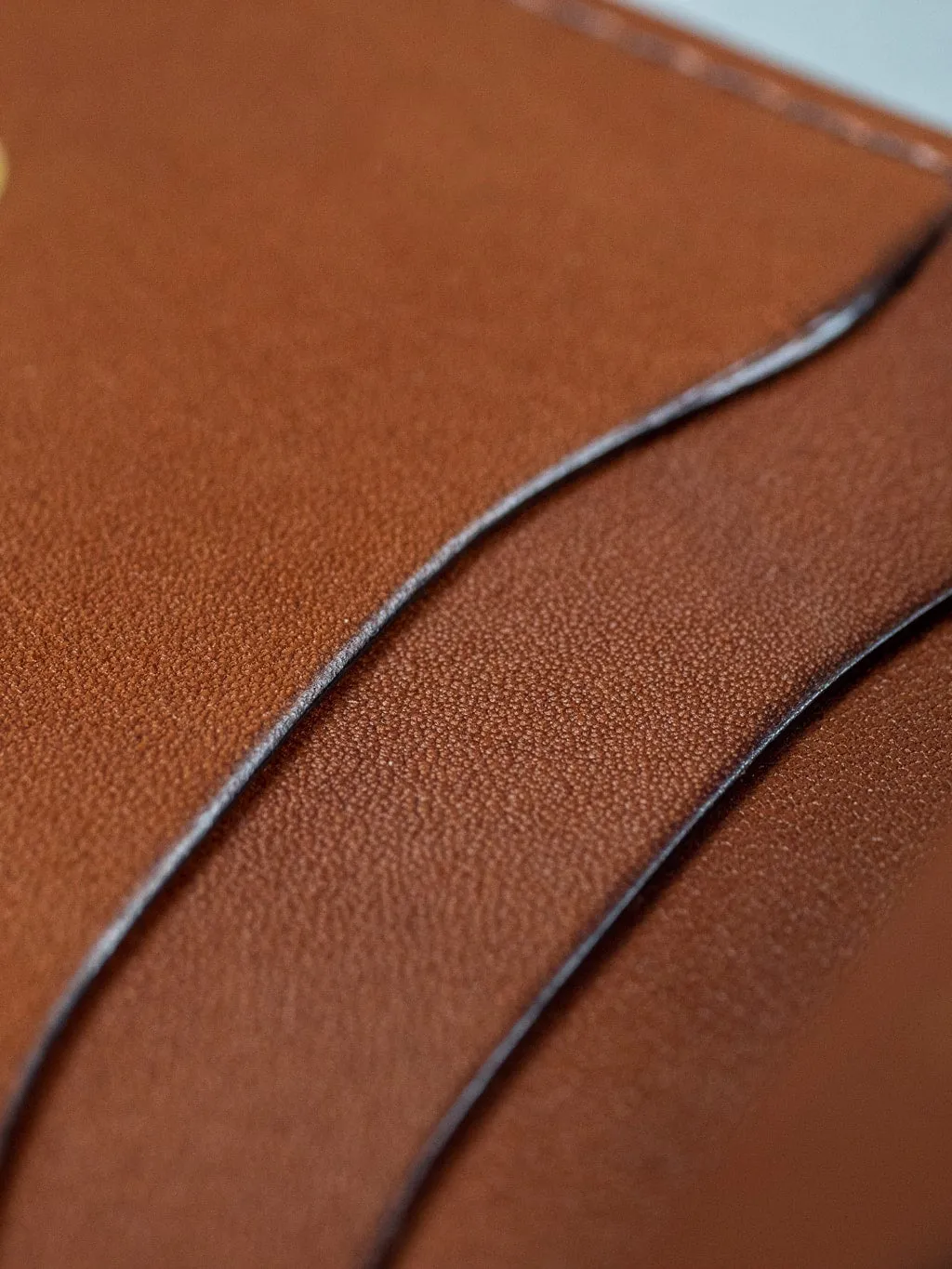 Studio D'Artisan Brown Leather Mini Wallet