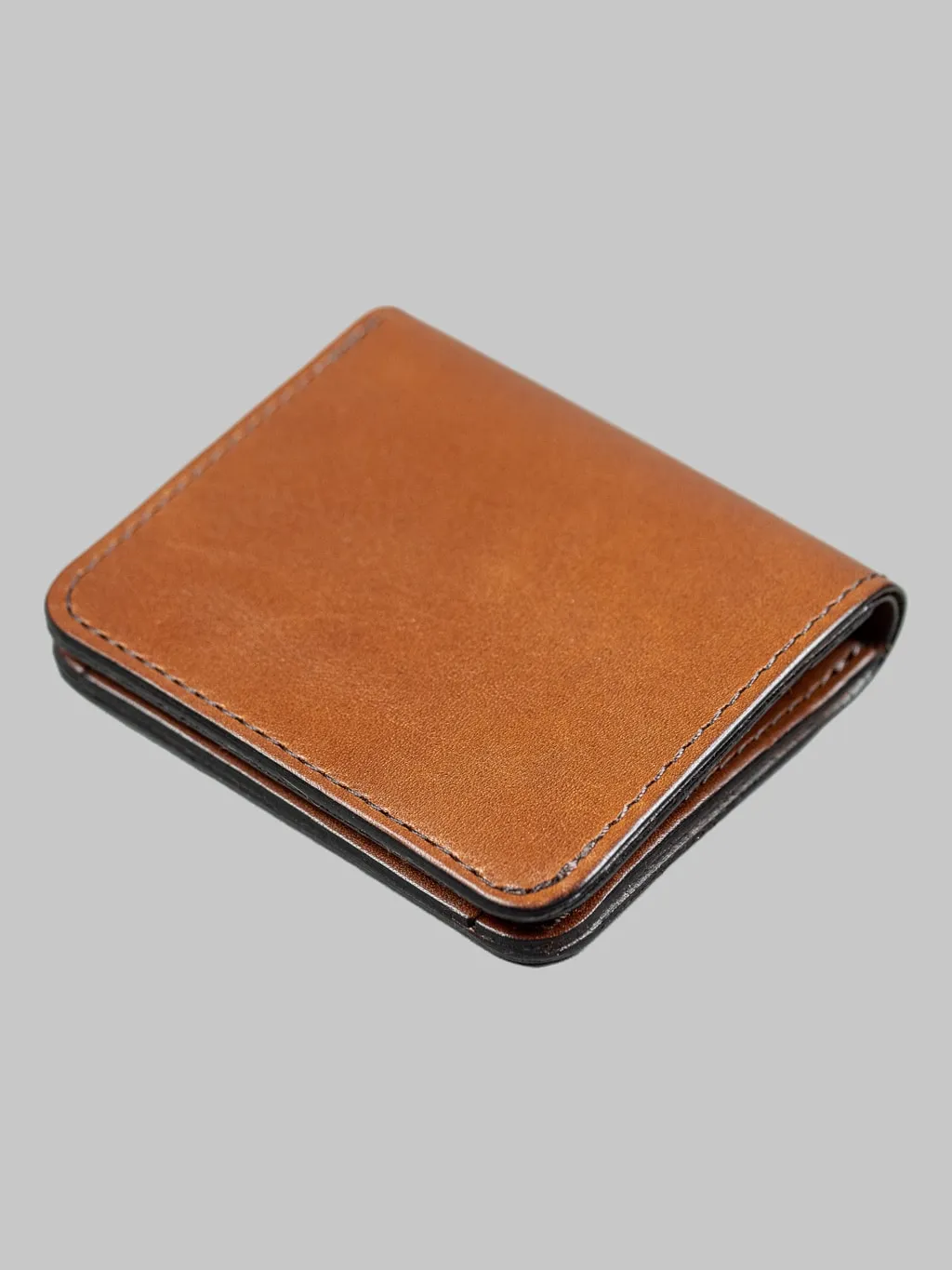 Studio D'Artisan Brown Leather Mini Wallet