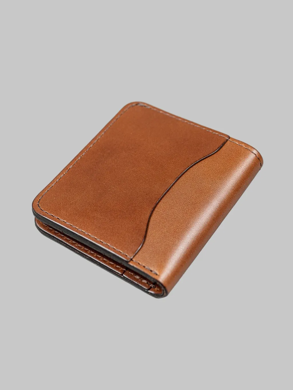 Studio D'Artisan Brown Leather Mini Wallet