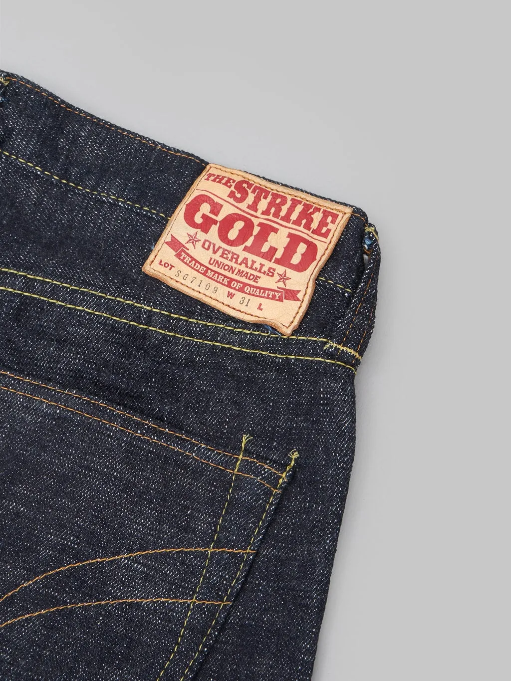 The Strike Gold 7109 Ultra Slubby Slim Tapered Jeans