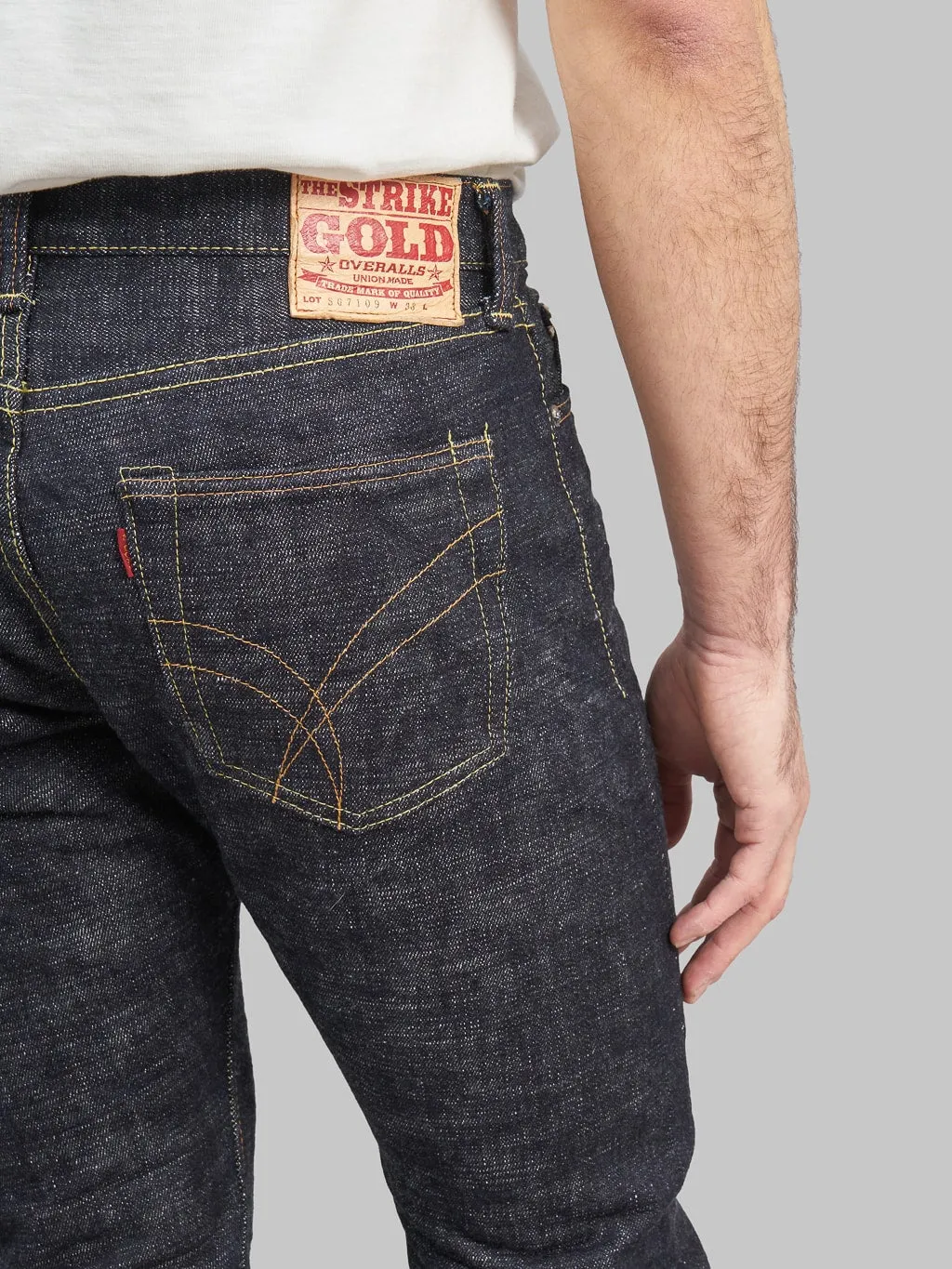 The Strike Gold 7109 Ultra Slubby Slim Tapered Jeans