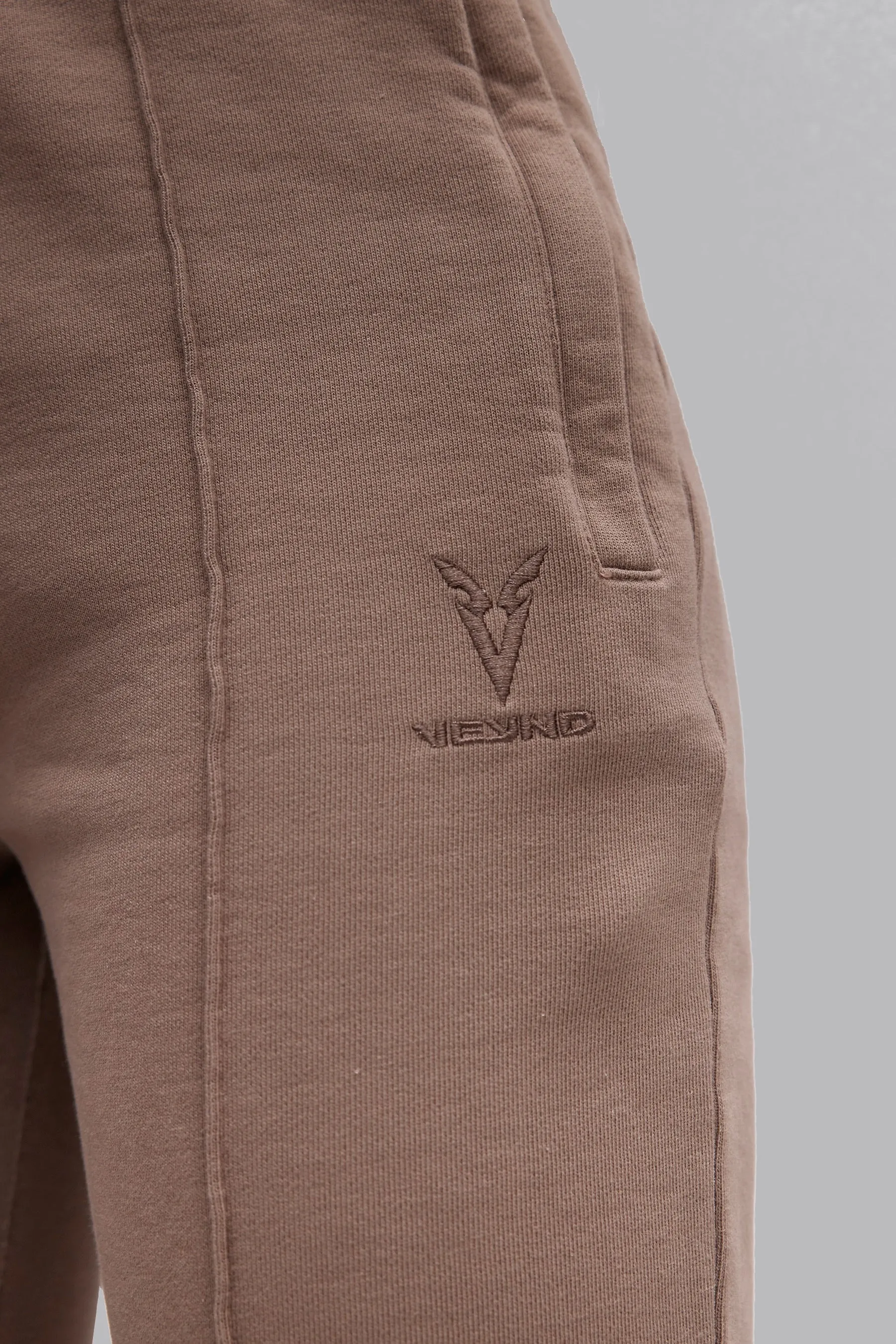 V_LYFE420 FLARED JOGGERS - Tan