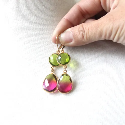 Watermelon Crunch Earrings