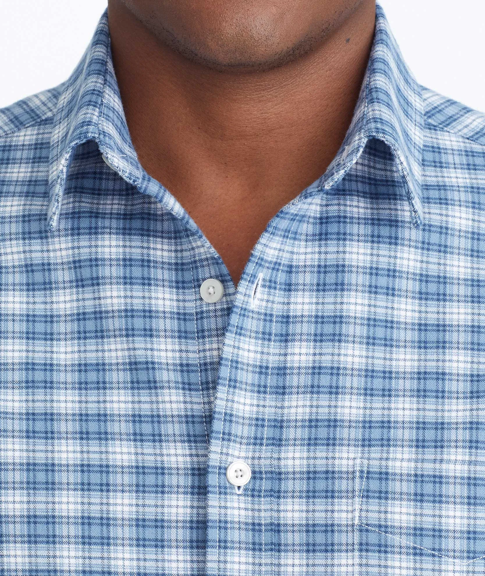 Wrinkle-Free Performance Flannel Dhais Shirt - FINAL SALE