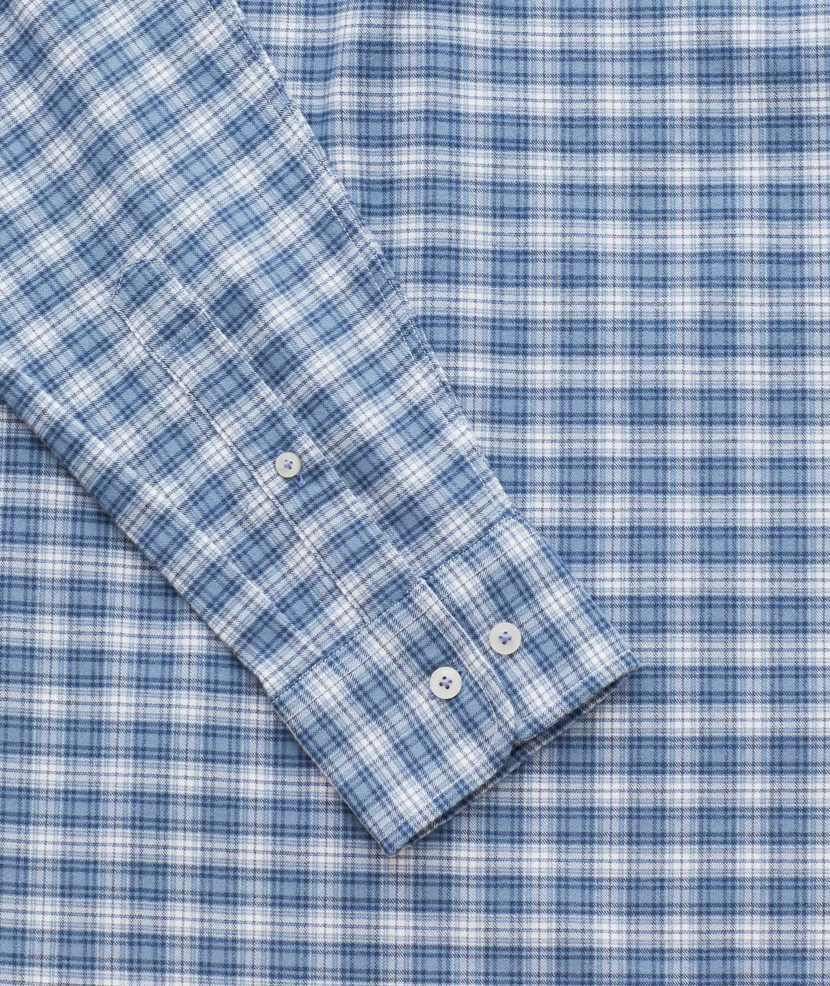 Wrinkle-Free Performance Flannel Dhais Shirt - FINAL SALE